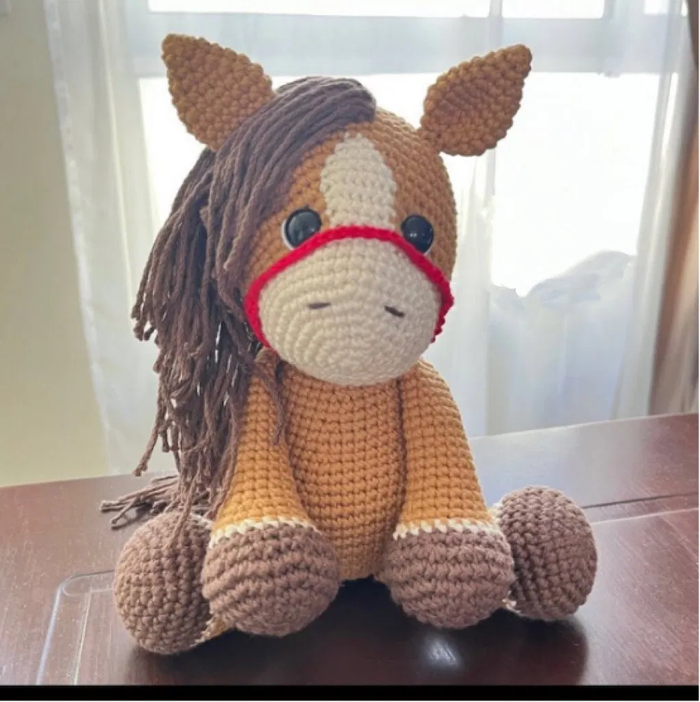 Cobertor de Crochê Feito à Mão, Animal Amigurumi, Aconchego para Bebê, Presente para Chá de Bebê, Personalizado