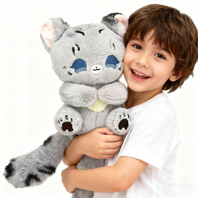 CE ASTM Animal de Pelúcia Pesado Calmante para Decoração de Berçário Brinquedos Sensoriais Personalizados Abraçáveis para Crianças