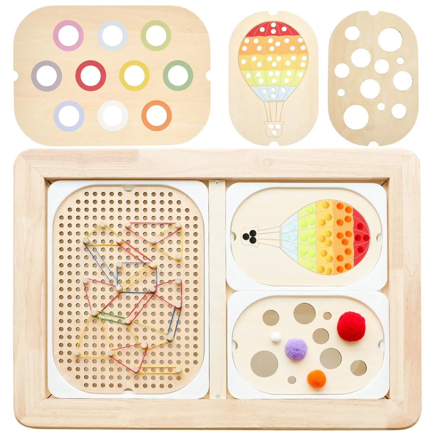Capa de Mesa Sensorial para Crianças Conjunto de Brinquedos para Brincar