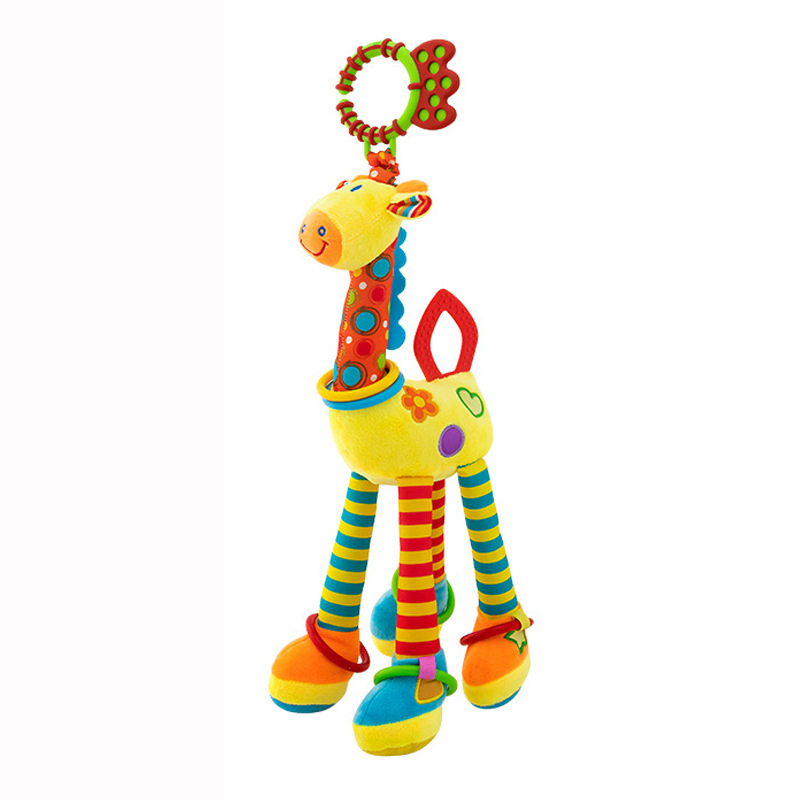 Brinquedo de Algodão Orgânico para Teething Seguro e Brincadeiras de Agarrar