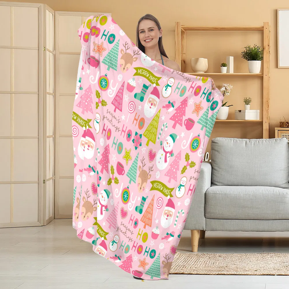 Cobertor de Flanela para o Inverno, Cobertor Macio e Aconchegante para Cama, Sofá, Couch e Decoração de Casa