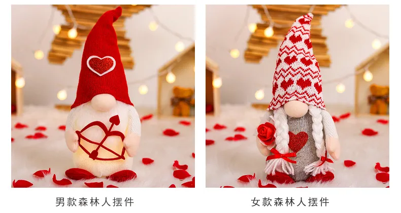 Boneco de Natal Gnomos LED 2