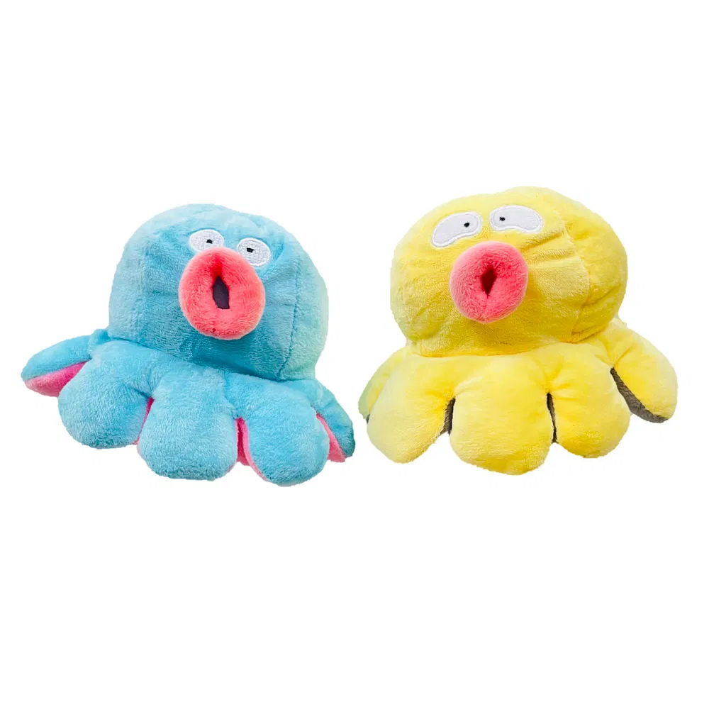Versão nova e fofa de polvo invertido de pelúcia em alta venda