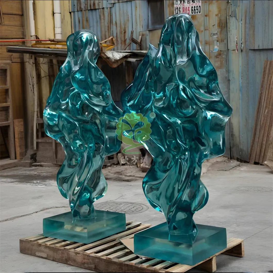Arte em Pedra Taihu, Decorações Macias Ornamentais, Fabricante de Artesanato e Esculturas em Resina Transparente