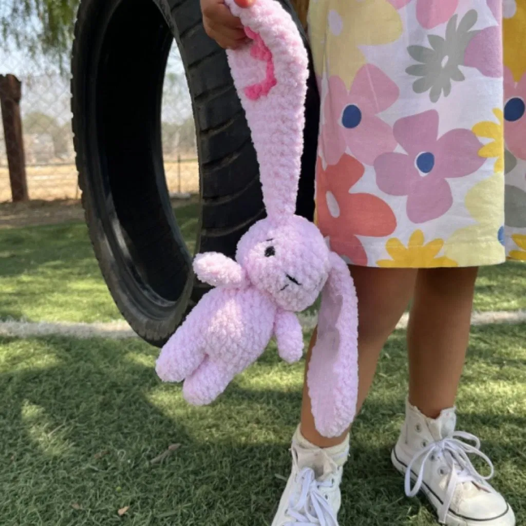 Boneca de Crochê de Veludo Chunky Feita à Mão Raposa Coelho Snoopy Cão Animal de Pelúcia Macio Companheiro de Sono para Bebê Brinquedo de Pelúcia Presente para Chá de Bebê