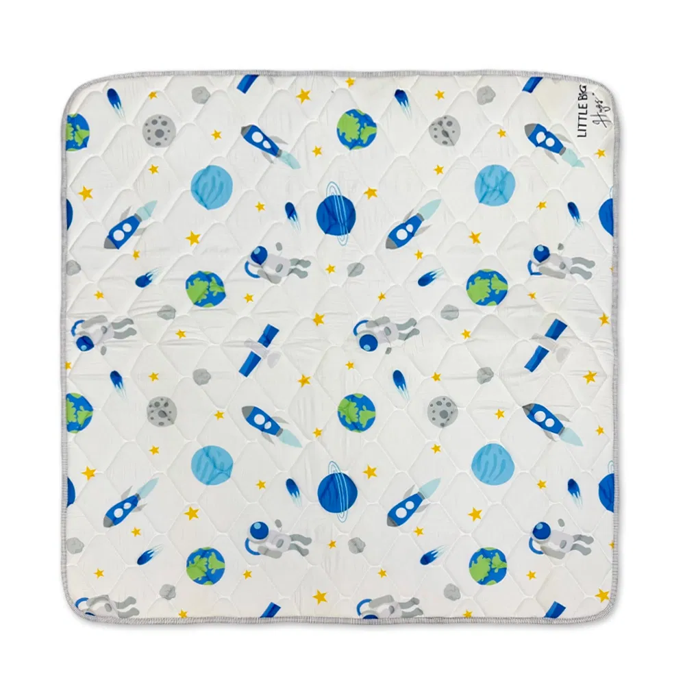 1cm Tapete de Atividades de Algodão Eco Washable Dobrável e Espesso para Brincadeiras em Casa