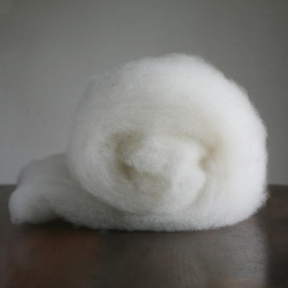 Almofada de Lã Ecológica - Enchimento para Bonecas e Brinquedos Waldorf, Lã para Feltro