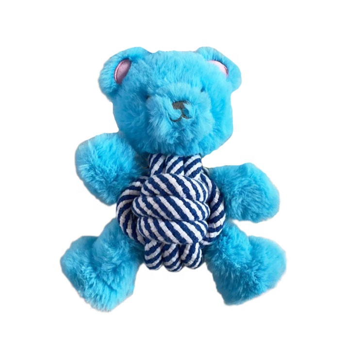 Brinquedo Interativo para Cães com Corda Squeaky Brinquedo de Pelúcia para Cães