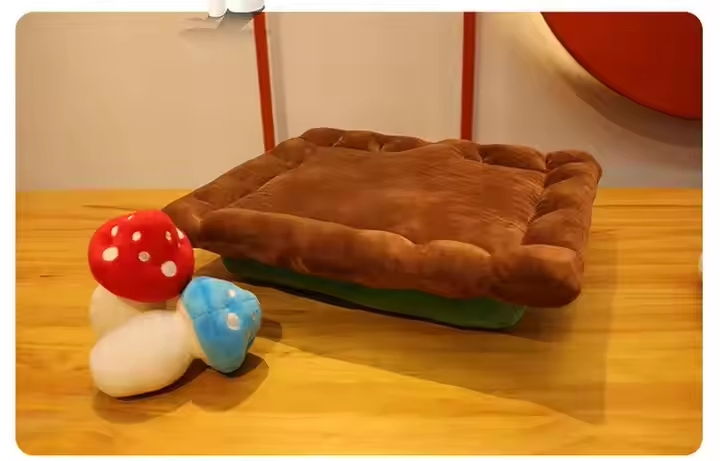 Jogo de Quebra-Cabeça Interativo e Engajador de Cogumelo de Pelúcia para Famílias
