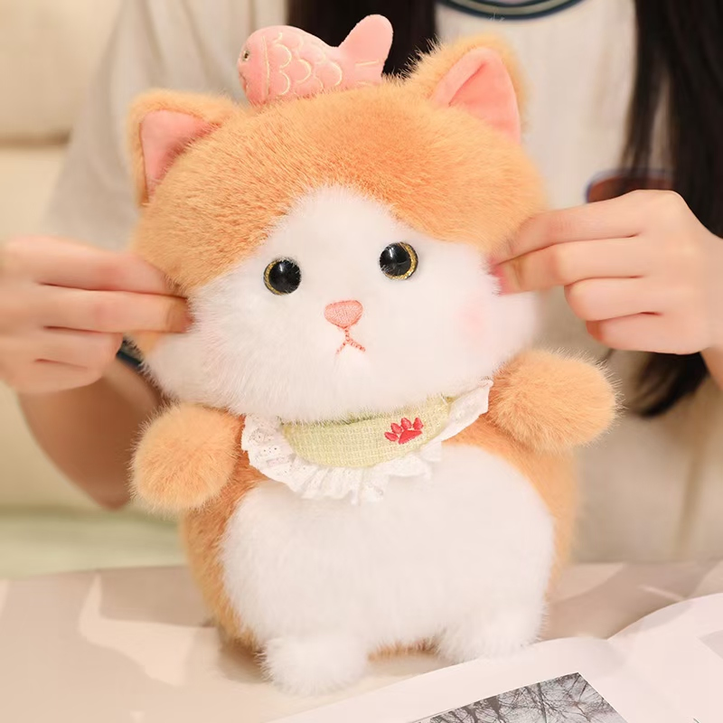 Conjunto Interativo de Hora de Brincar com Gatinho de Pelúcia e Peixe Fofinho
