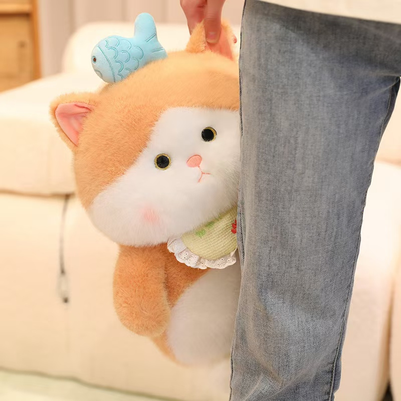 Conjunto Interativo de Hora de Brincar com Gatinho de Pelúcia e Peixe Fofinho