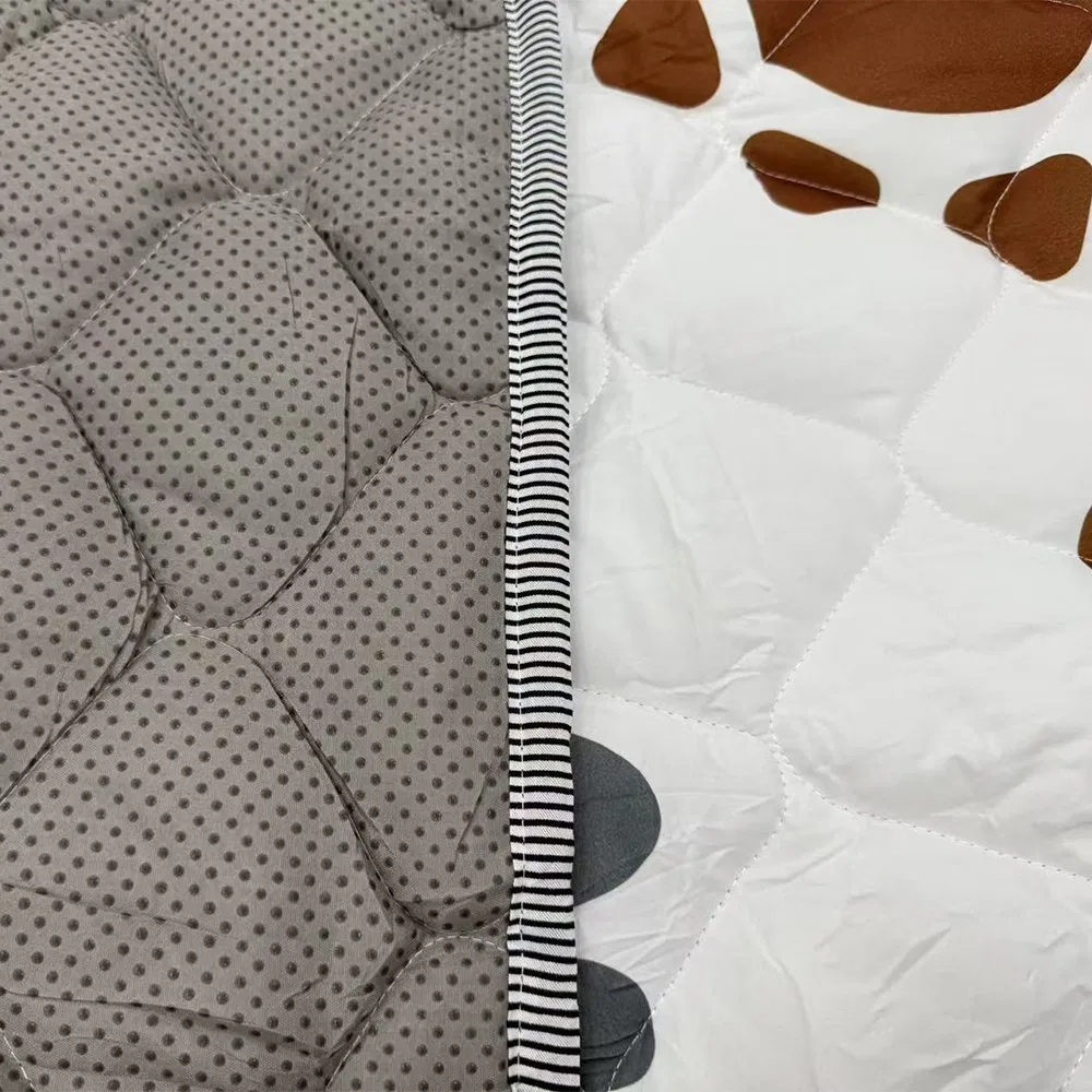 1cm Tapete de Atividades de Algodão Eco Washable Dobrável e Espesso para Brincadeiras em Casa