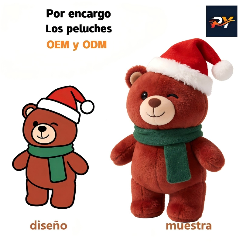Brinquedos de pelúcia super macios de algodão orgânico de alta qualidade, gato de desenho animado morango, presentes para chá de bebê, animal de pelúcia personalizado, alívio do estresse