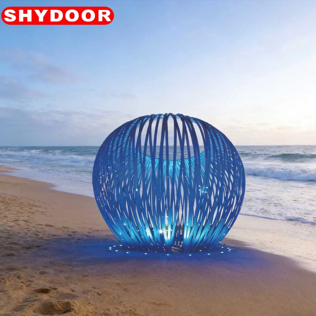 Luz Oca Escovada LED Luz Suave Brilho Frio Brilho Brilhante Luz Personalizada OEM Arte Luz Aquática Brilho Cósmico Luz Aquática Brilho Cósmico Escultura LED do Vento