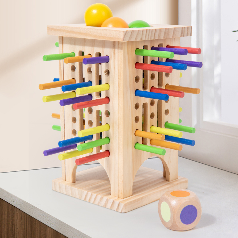 Brinquedo Educativo Sensorial Arco-Íris para Crianças em Idade Pré-Escolar