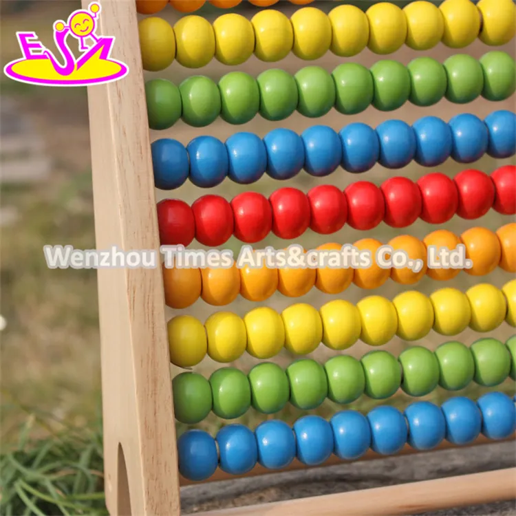 تصميم جديد لعبة عد الأطفال التعليمية من الخشب W12A029