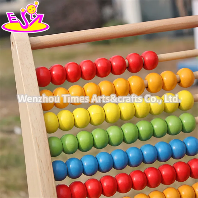 تصميم جديد لعبة عد الأطفال التعليمية من الخشب W12A029