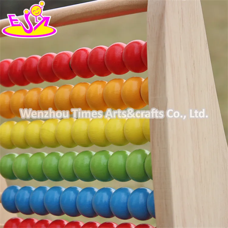 تصميم جديد لعبة عد الأطفال التعليمية من الخشب W12A029