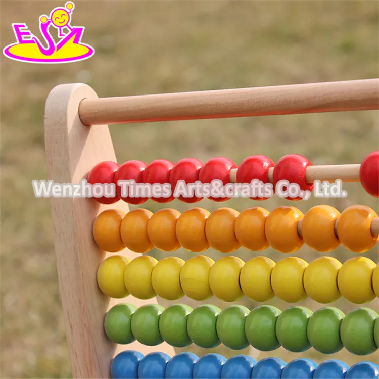 تصميم جديد لعبة عد الأطفال التعليمية من الخشب W12A029