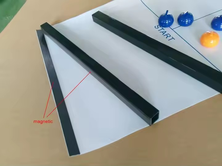 لعبة كرة الطاولة الداخلية المخصصة ذات التصميم القابل للطي مع نهايات مغناطيسية