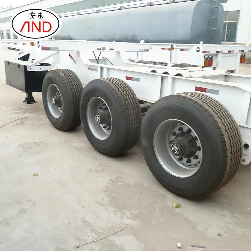 Customizable Three Axle Air Suspension Skeleton Car Transport Truck Truck-Trailer Lorry Truck