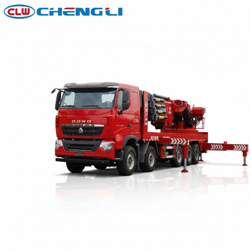 HOWO Hoisting Monster Heavy-Duty 100 Tons Crane Truck Construction &amp; Heavy Logistic Best Buy