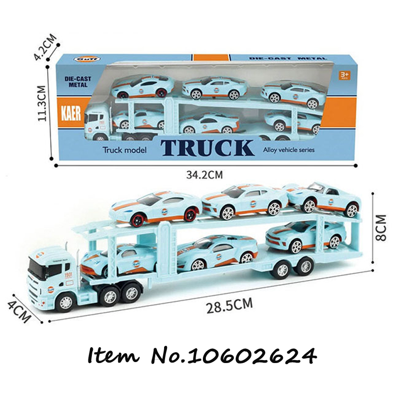 1: 64 Miniature Cars Metal Model Diecast Mini Alloy Truck Van Toy Santa with Gutf Paint Diecast Car Alloy Diecast Model