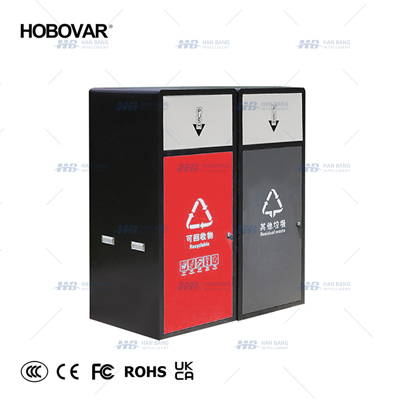 New Wholesale Outdoor Garbage Sorting Kiosk Environmental Sanitation Dumpster Waterproof Sorting Pavilion