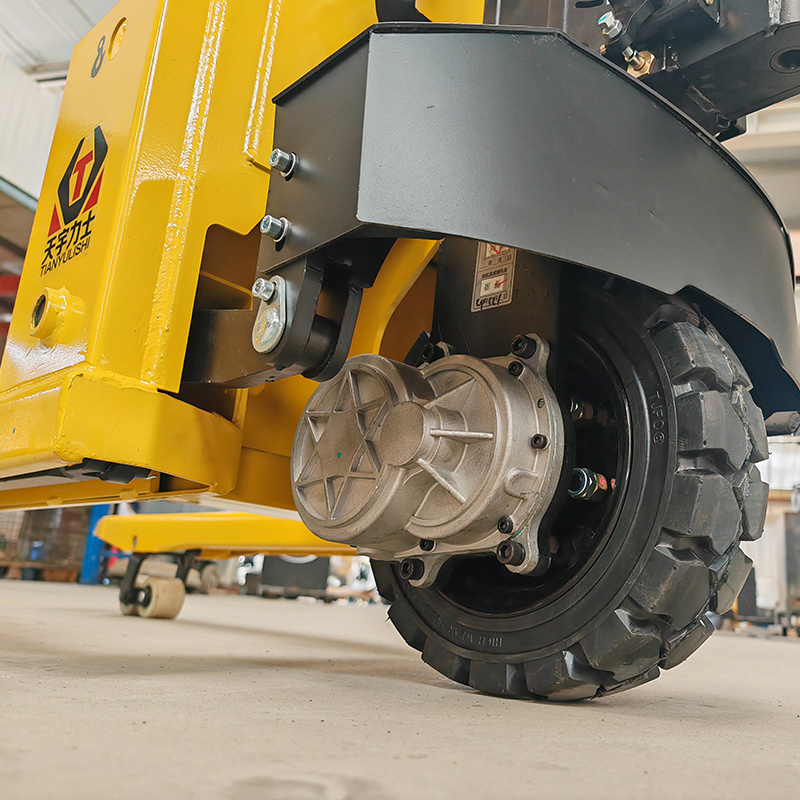 off Road 3tons Drive Assembly Multiple Battery Long Forks Electricpallet Truck