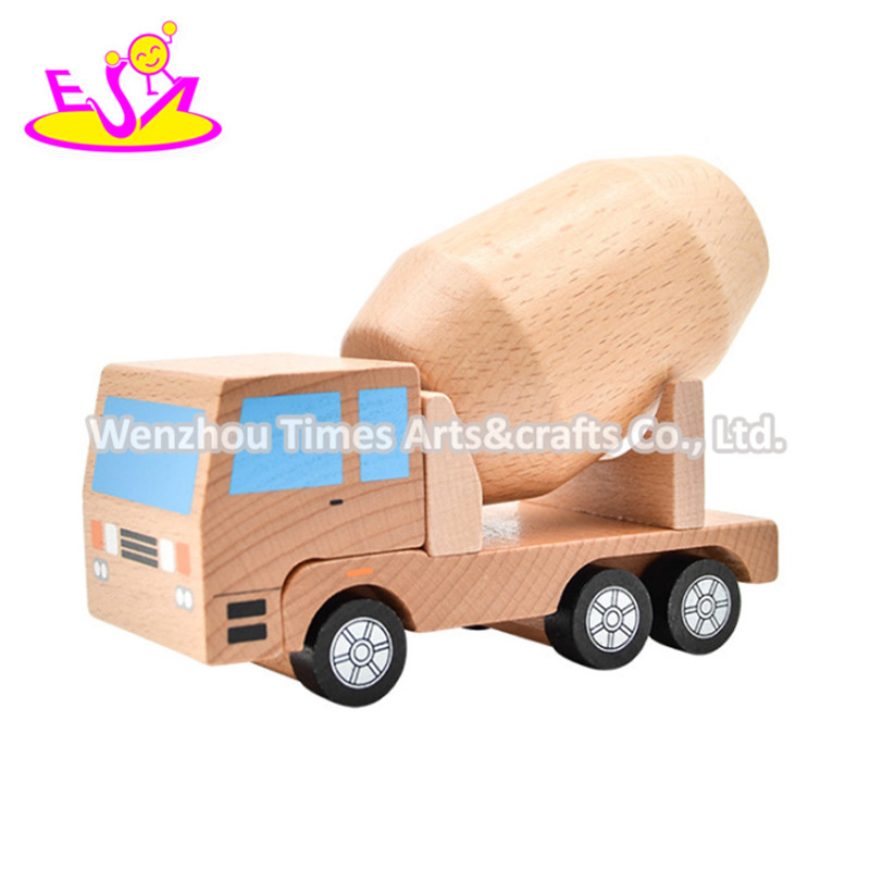 2020 Wholesale Preschool Wooden Dump Truck for Kids W04A461