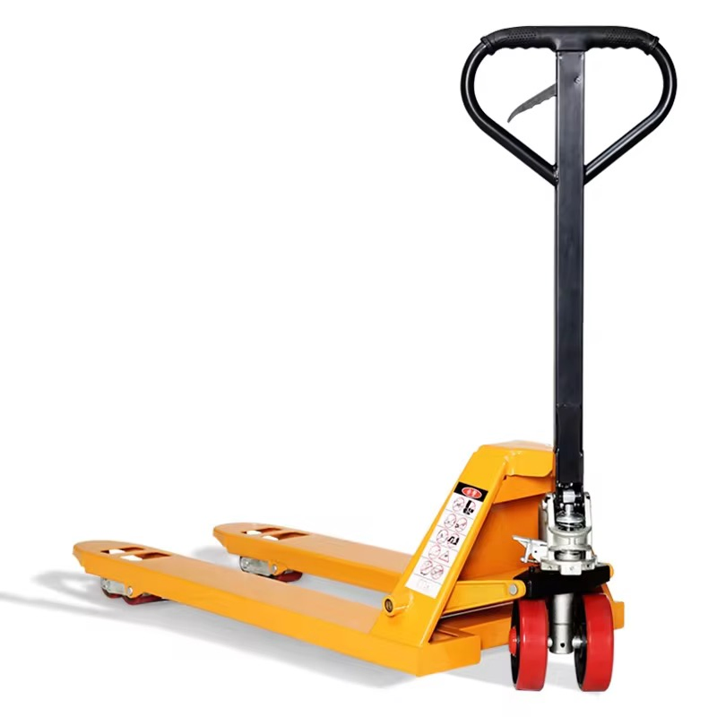 Hand Push Trailer Manual Forklift Pallet Truck