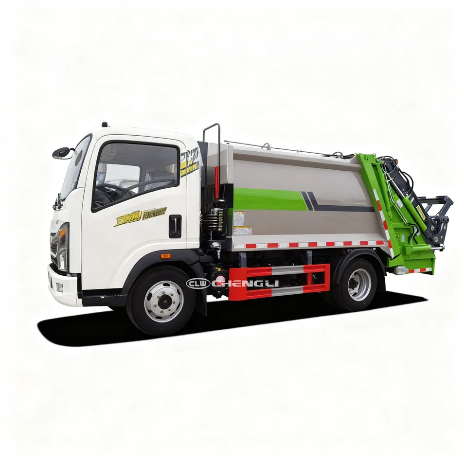 Rear Compactor Garbage Truck