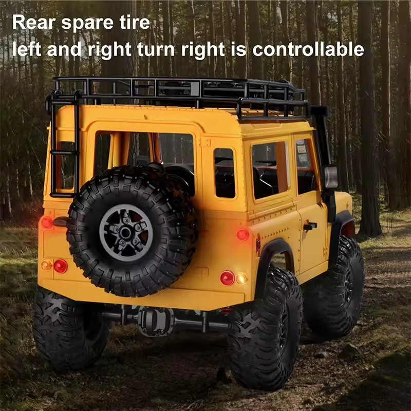 Aijh 15km/H RC Truck Model 2.4G Control RC off-Road Car Outdoor All-Terrain Vehicle Remote Control Truck Toys