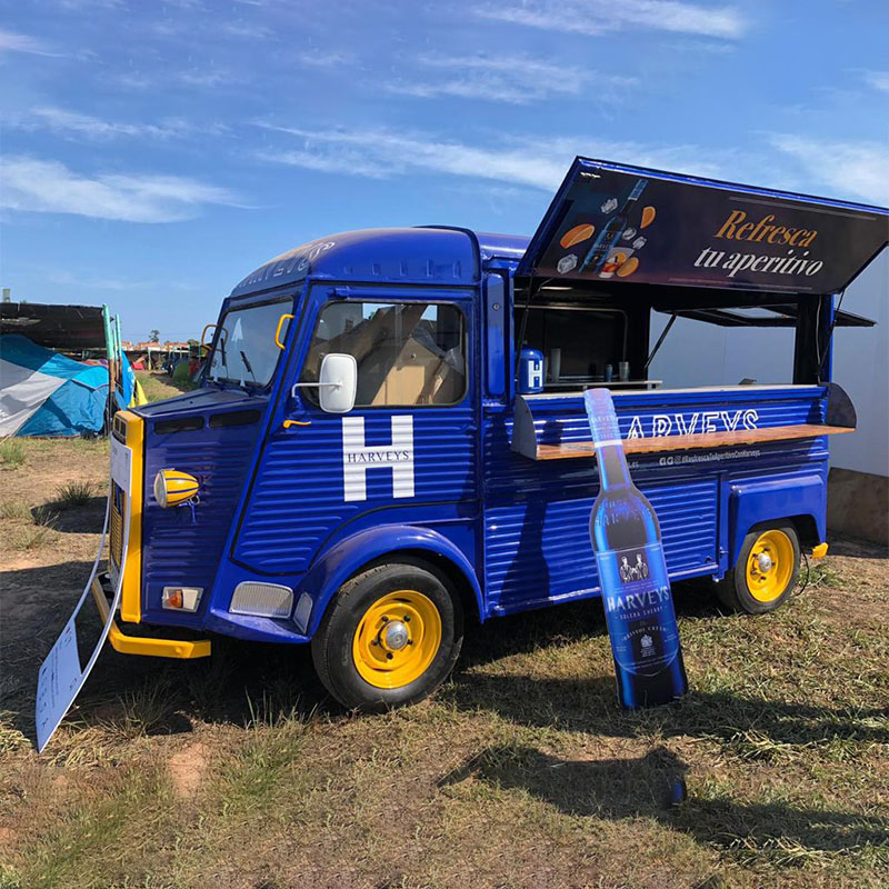 Street Mobile Equipment Ice Cream Trailer Truck Can Be Customized