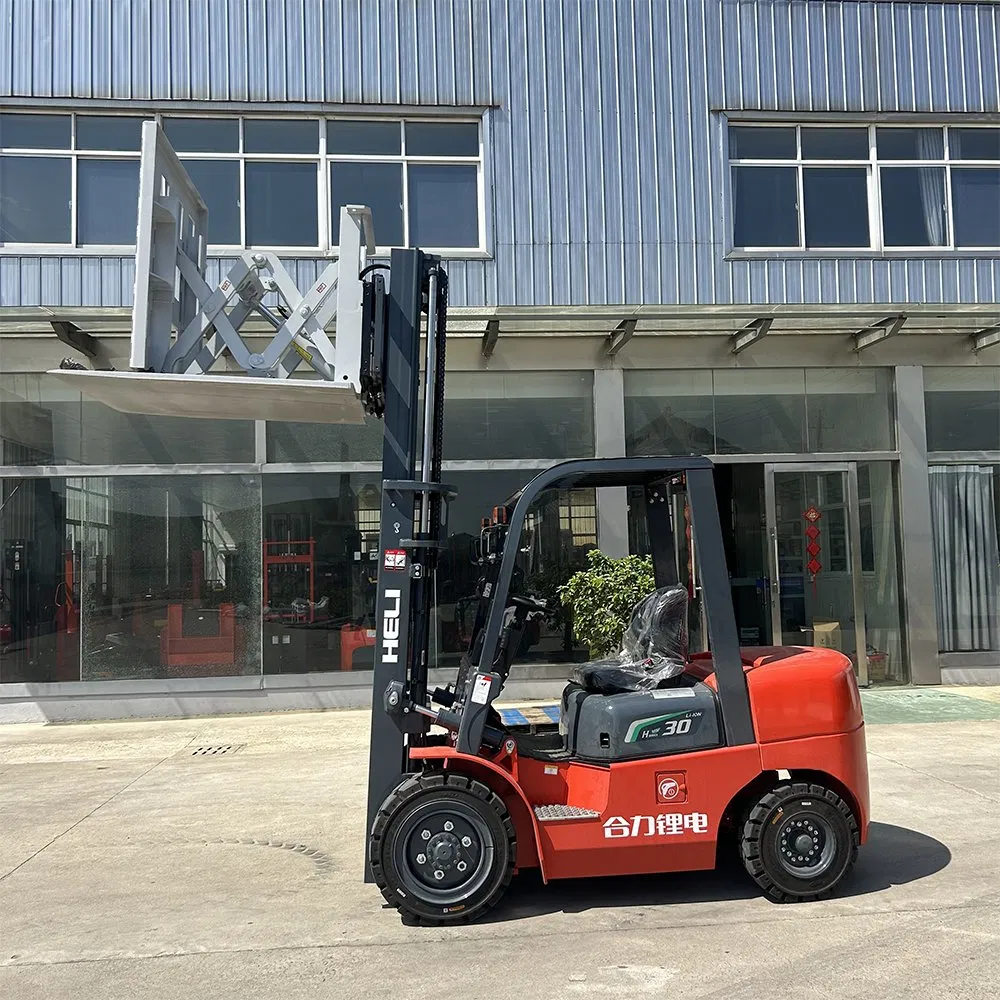 Best Selling Lithium Power Forklift Truck 1.5ton with Push and Pull Clamp