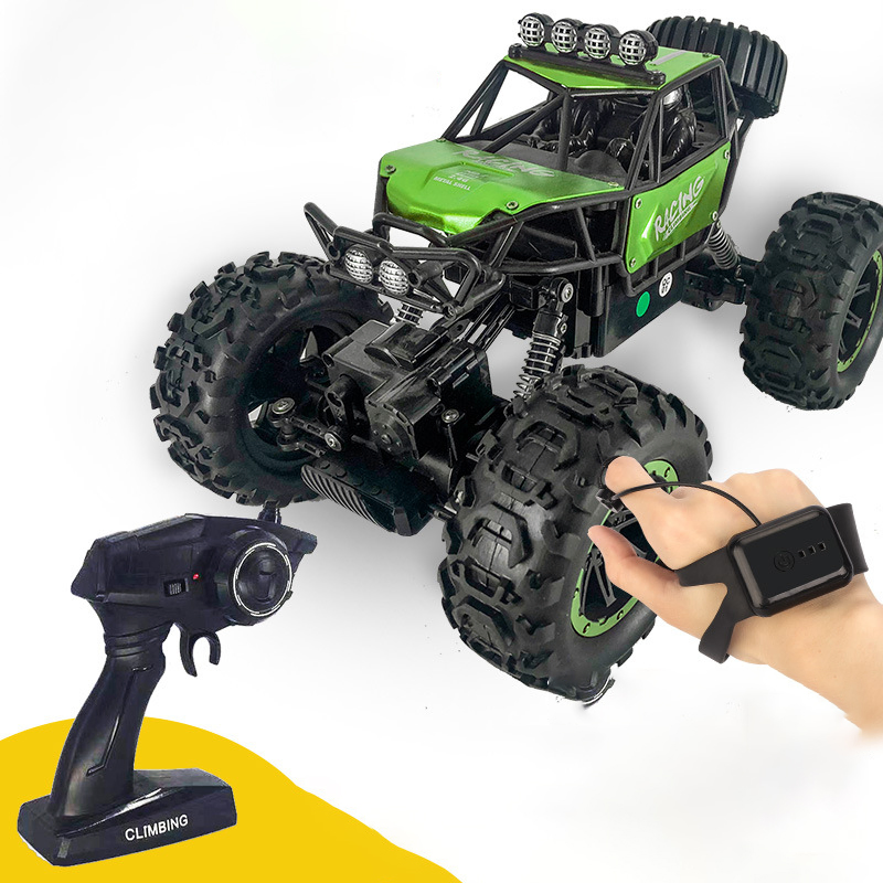 All-Terrain 6-Wheel Remote Control Car - Rechargeable 7.4V Monster Truck for Mud, Snow, and Backyard Jumps