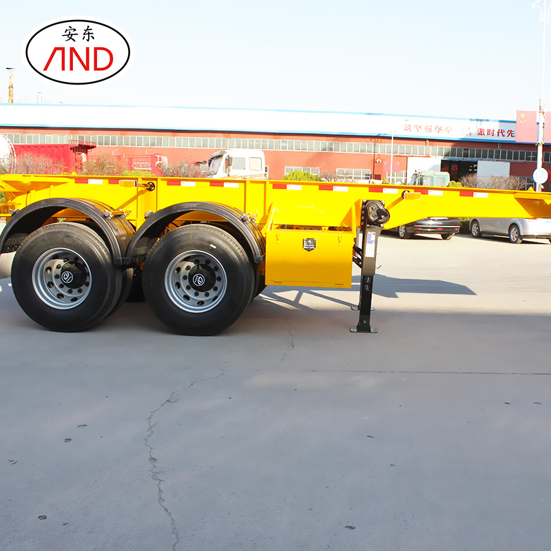 Customizable Three Axle Air Suspension Skeleton Car Transport Truck Truck-Trailer Lorry Truck