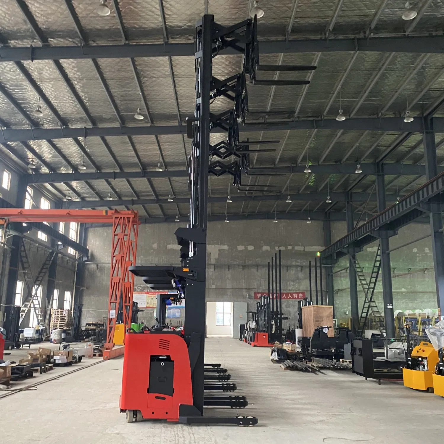 Indoor Flooring Outdoor AC Motor 2ton 2.5 Ton 3 Ton Seated Type Battery Electric Reach Truck for Sale