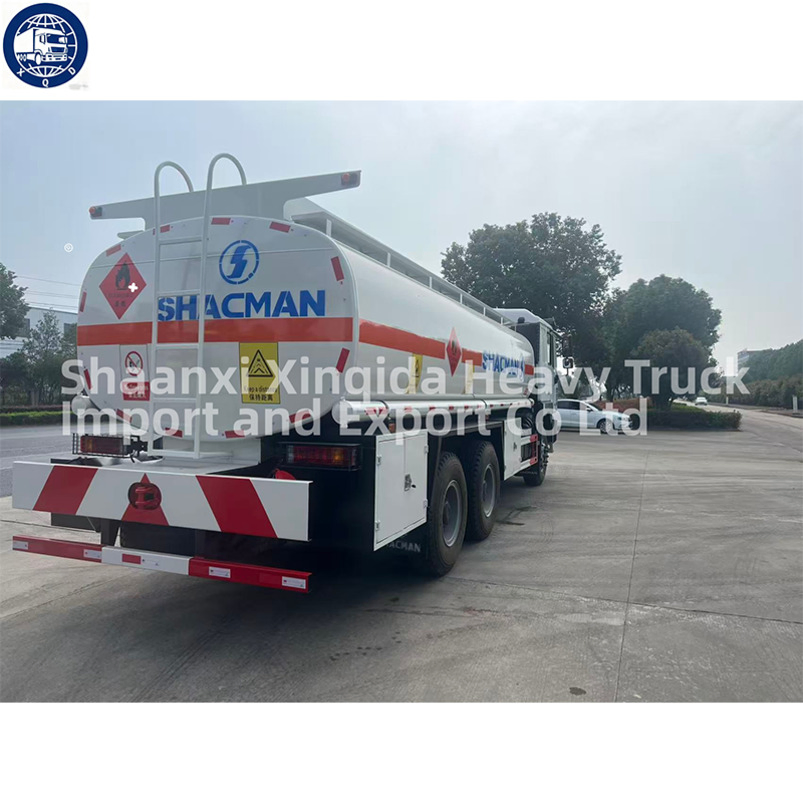 Customizable Extended Cab Hydraulic Suspension Design Shacman F3000 6X4 Oil Tank Truck