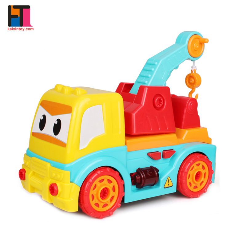 DIY Take Apart Toy Truck Boys Stem Toy Plastic RC Kid Toy Truck