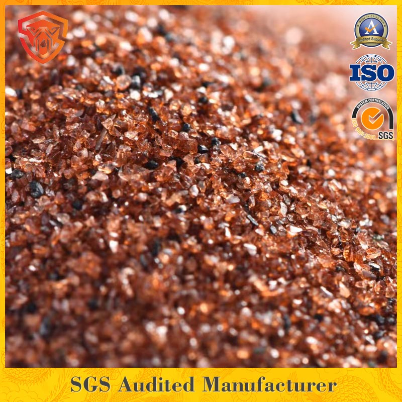 Abrasive Black/Green/ Pink/Red Bulk Garnet Sand /Garnet Abrasive/ Water Knife Sand/ 80 Mesh Sand Garnet Price for Waterjet Cutting/Sand Blasting
