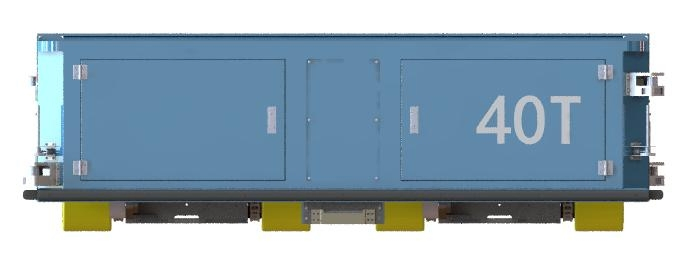 Indoor Flatbed Truck Battery Transfer Cart Motorized Transfer Cart Agv