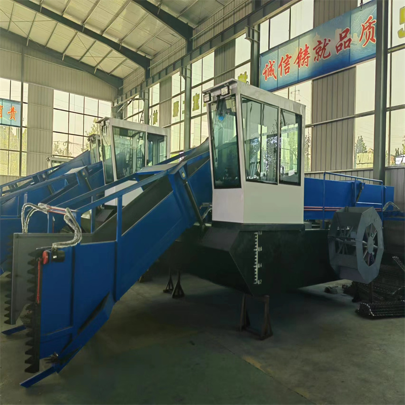 Capacity 1500m3 Water Plants Cutting Water Cleaning Boat Garbage Salvage