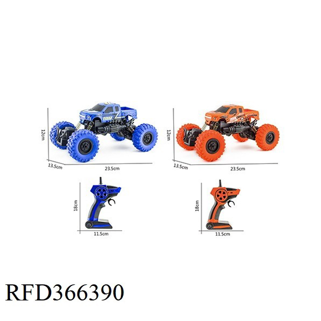 Electric Cars 1: 18 Scale Model Remote Control Cars Cross-Country Pickup RC Truck with Light