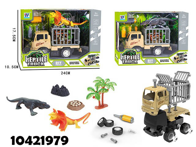 Take Apart Toys for 4 Year Old Boys Construction Toys with Screwdriver DIY Assembly Building Stem Toys Trucks Gifts for Boys Girls Kids Learning Educational Toy