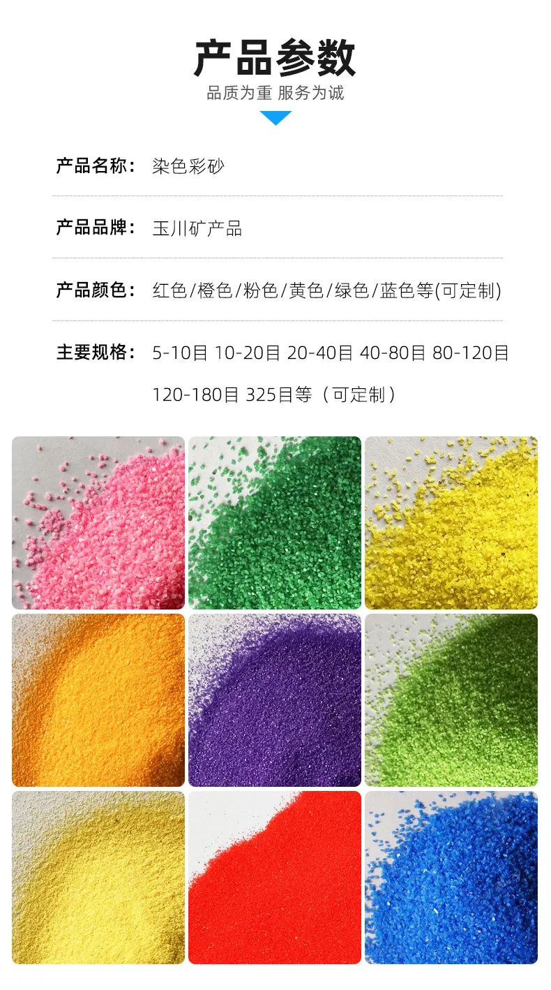 Colored Sand Display