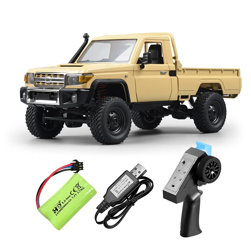 Aijh Mn82 High-Speed RC Car 8km/H 4WD All Terrain off-Road Car Full 1: 12 Remote Control Truck Toys