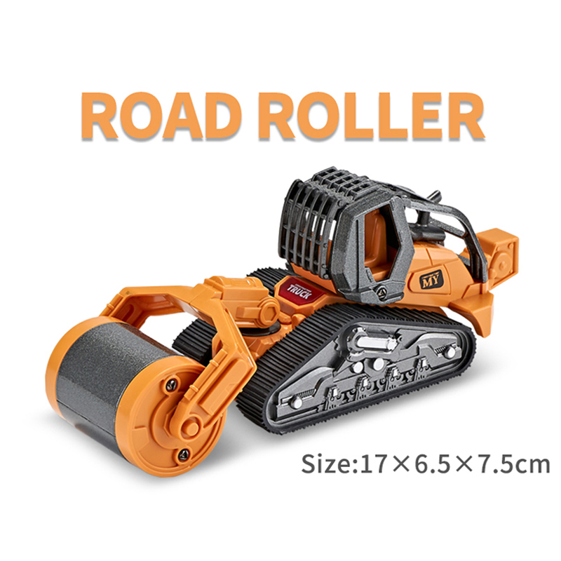 1: 32 Pull Back Diecast Car Toy Die Cast Engineering Model Trucks Kids Disassembly Metal Truck Toys with Light and Music Diecast Cars