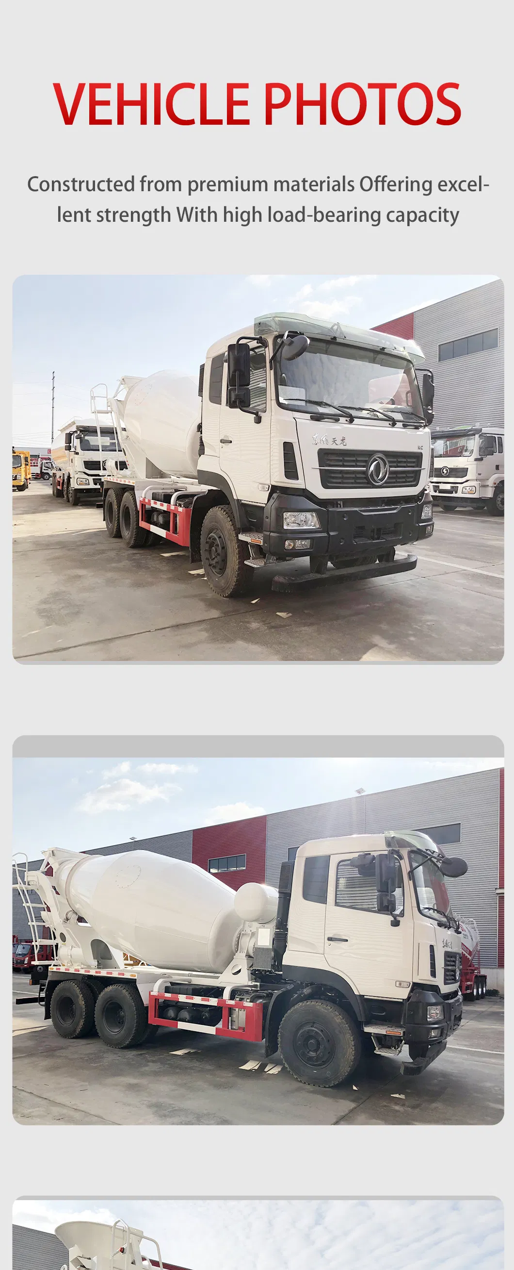 Mixer Truck Front View