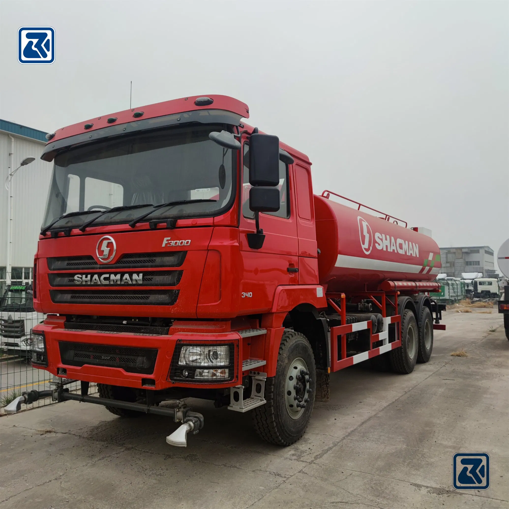 High Quality Shacman F3000 6X4 10wheers 12 14 16 Cbm Red Color Water Tanker Sprinkler Truck